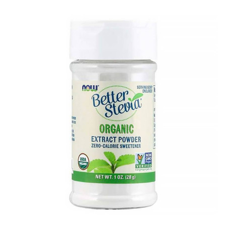 Now Better Stevia Extract Powder Organic 28g