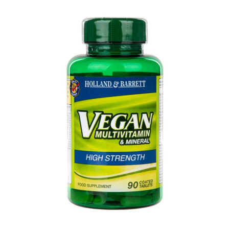 Holland & Barrett Vegan High Strength Multivitamins 90 tabl.