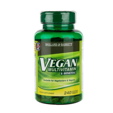 Holland & Barrett Vegan Multivitamin & Mineral 240 tabl.