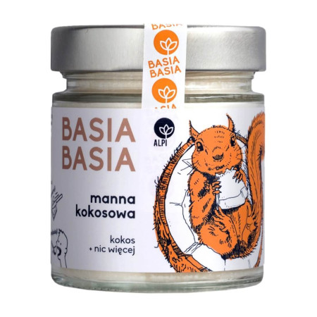 Basia Basia Manna kokosowa (masło kokosowe) 210g