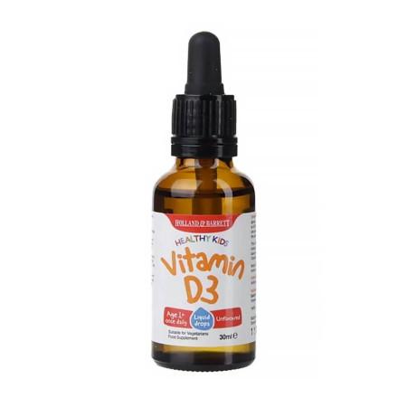 Holland & Barrett Healthy Kids Vitamin D3 Drops 30ml