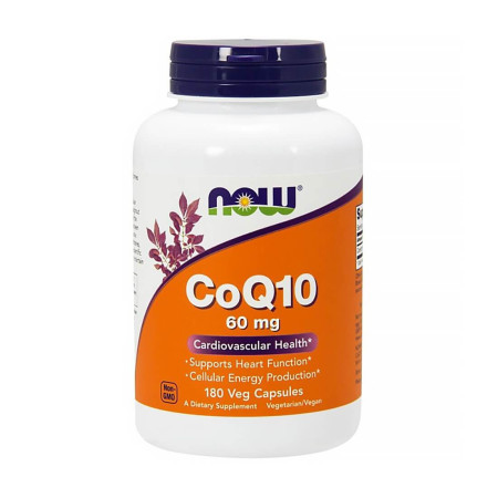 Now CoQ10 60mg 180 vege kaps.