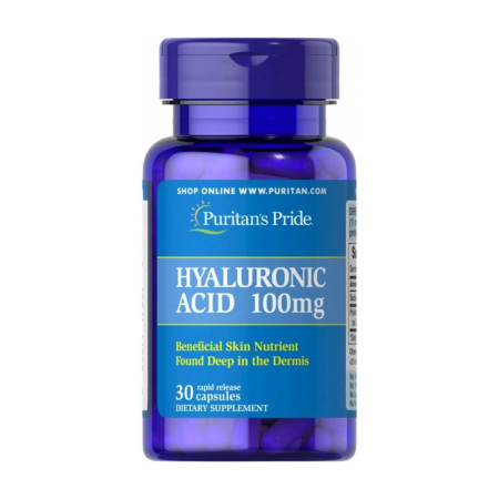 Puritan's Pride Hyaluronic Acid 100mg 30 kaps.