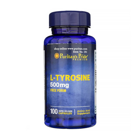 Puritan's Pride L-Tyrosine 500mg 100 kaps.