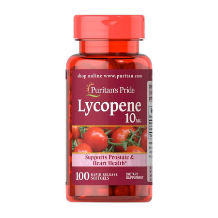 Puritan's Pride Lycopene 10mg 100 softgels