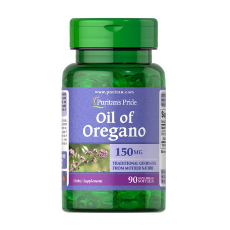 Puritan's Pride Oil of Oregano 150mg 90 softgels