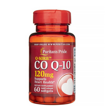 Puritan's Pride Q-SORB CoQ-10 120mg 60 softgels