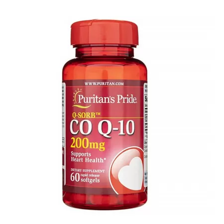 Puritan's Pride Q-SORB CoQ-10 200mg 60 softgels