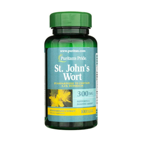 Puritan's Pride St. Johns Wort 300mg 100 kaps.