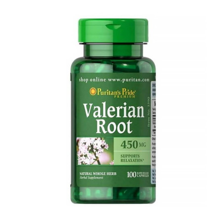 Puritan's Pride Valerian Root 450mg 100 kaps.