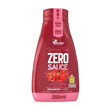 Olimp Zero Sauce 250ml Truskawka