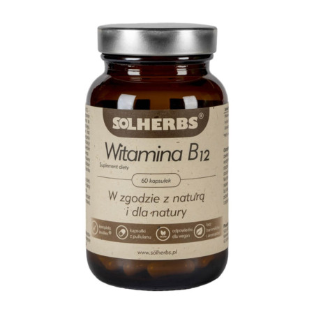 Solherbs Witamina B12 60 kaps.