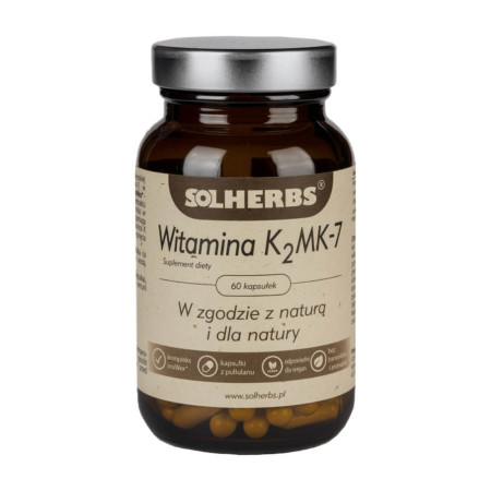 Solherbs Witamina K2MK7 60 kaps.