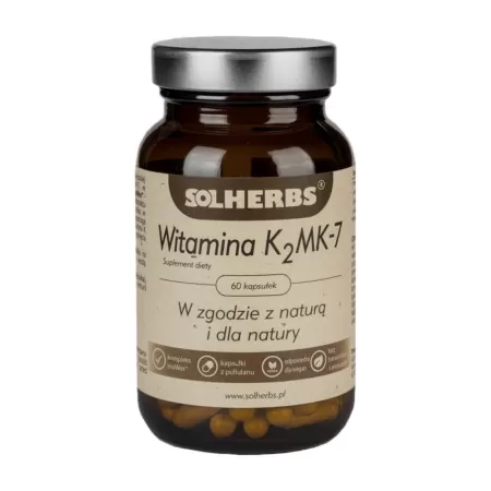 Solherbs Witamina K2MK7 60 kaps.