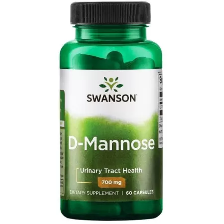 Swanson D-mannose 700mg 60 kaps.