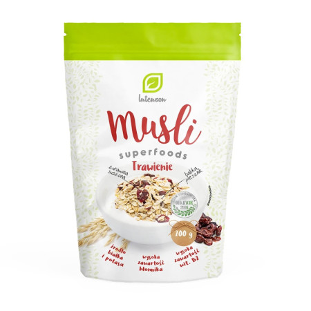 Intenson Musli superfoods trawienie 200g