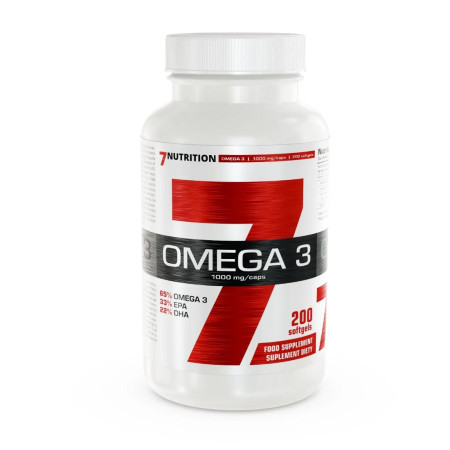 7Nutrition Omega 3 1000mg 200 softgels