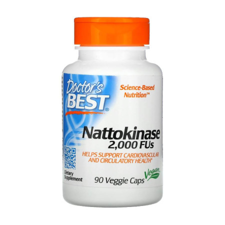 Doctor's Best Nattokinase 2000 FU 90 vege kaps.