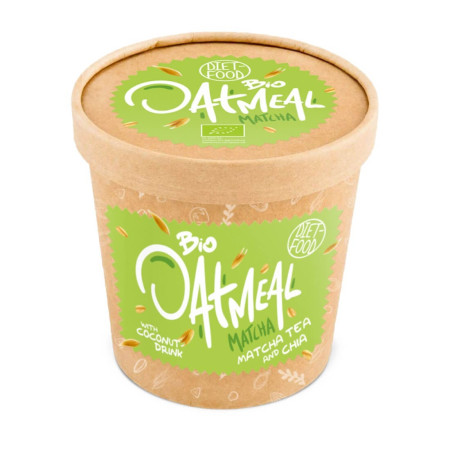 Diet Food Bio Owsianka Matcha Kubek 70g