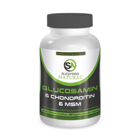 Surpresa Natural Glucosamin & Chondroitin & MSM 180 kaps.