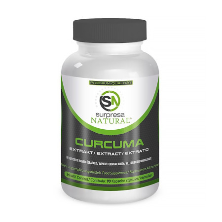 Surpresa Natural Curcuma 450mg 90 kaps.