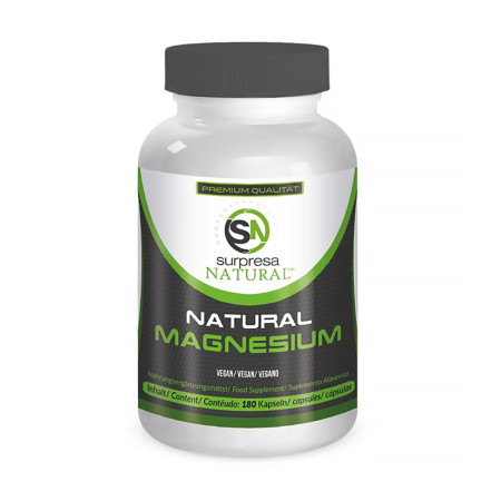 Surpresa Natural Natural Magnesium 180 kaps.