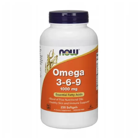 Now Omega 3-6-9 1000mg 250 softgels.