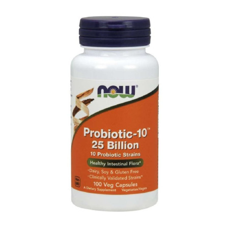 Now Probiotic -10 25 Billion 100 vege kaps.