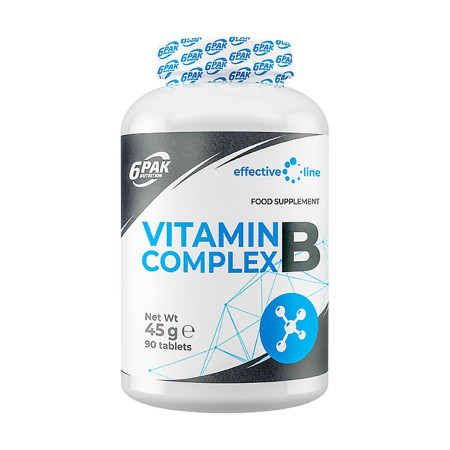 6PAK Effective Line Vitamin B Complex 90 tabl.