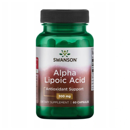 Swanson ALA Alpha Lipoic Acid 300mg 60 kaps.