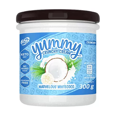 6PAK Yummy Cream 300g Marvelous Whitecoco