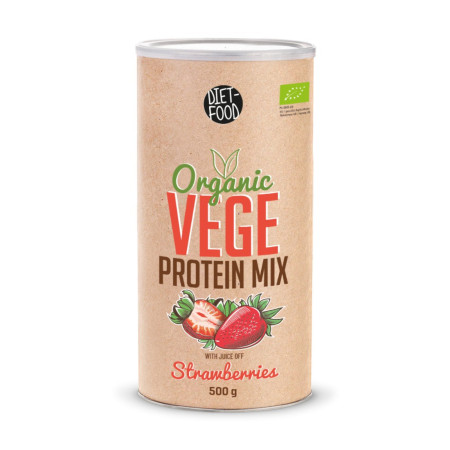 Diet Food Vege Protein Mix Strawberries 500g
