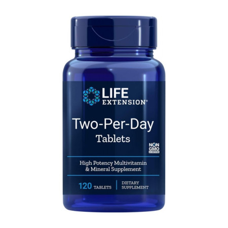 Life Extension Two-Per-Day 120 tabl.