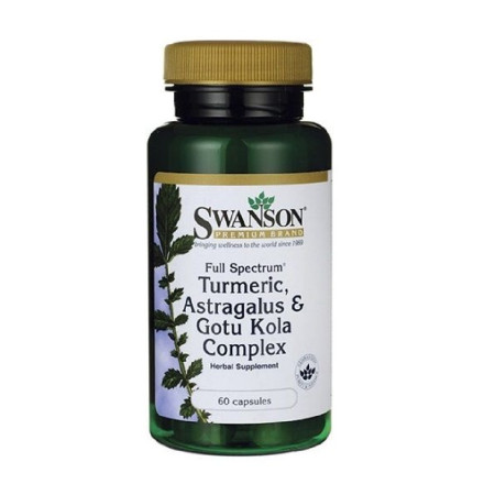 Swanson Full Spectrum Turmeric, Astragalus & Gotu Kola Complex