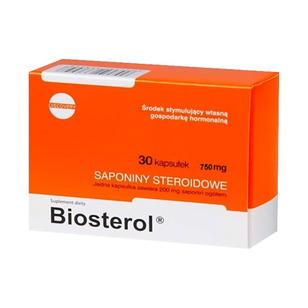 Megabol Biosterol 750mg 30 kaps.