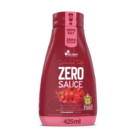 Olimp Zero Sauce 425ml Truskawka