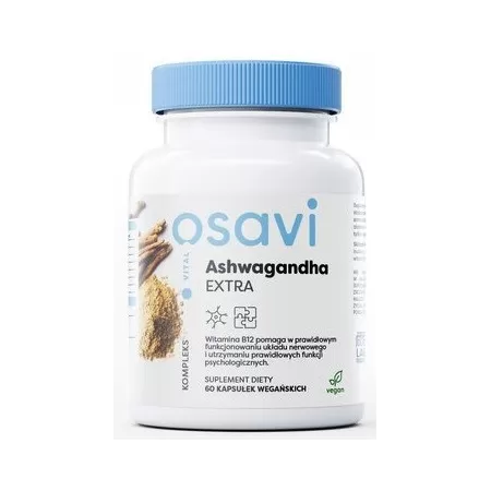 Osavi Ashwagandha Extra, 450mg 60 vege kaps.