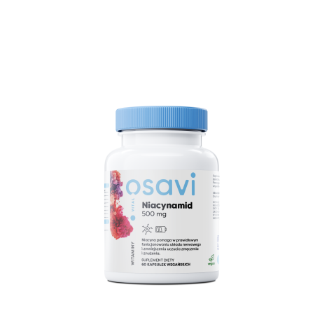 Osavi Niacynamid, 500mg 60 vege kaps.