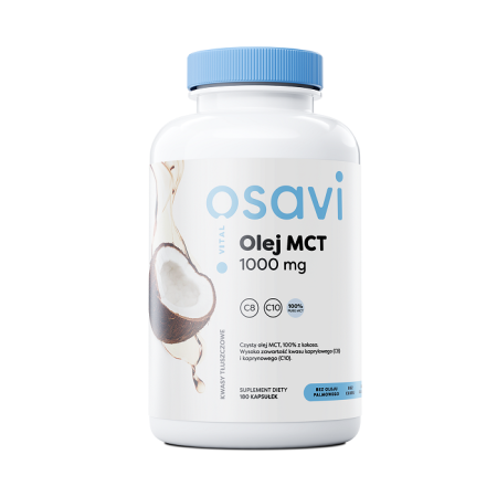 Osavi Olej MCT, 1000mg 180 softgels