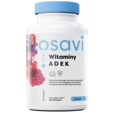 Osavi Witaminy ADEK 120 softgels