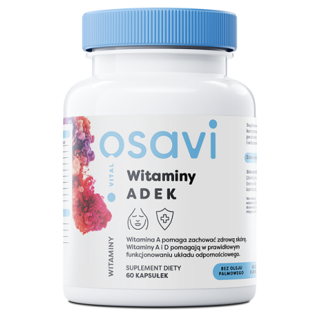 Osavi Witaminy ADEK 60 softgels