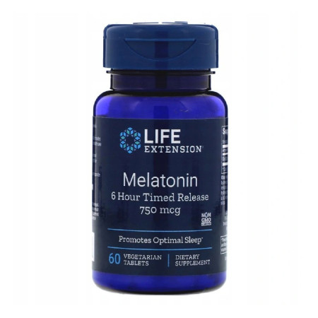 Life Extension Melatonin 750mcg 60 tabl.