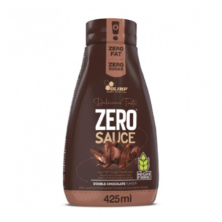 Olimp Zero Sauce 425ml Podwójna czekolada