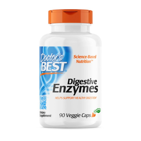 Doctor's Best Digestive Enzymes 90 vege kaps.