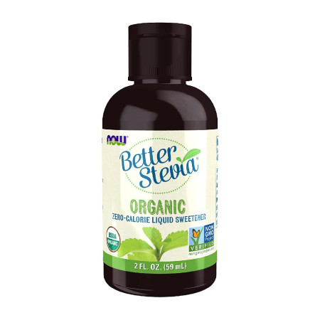 Now Better Stevia Liquid Organic 59ml