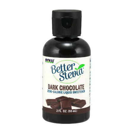 Now Better Stevia Liquid Dark Chocolate 59ml