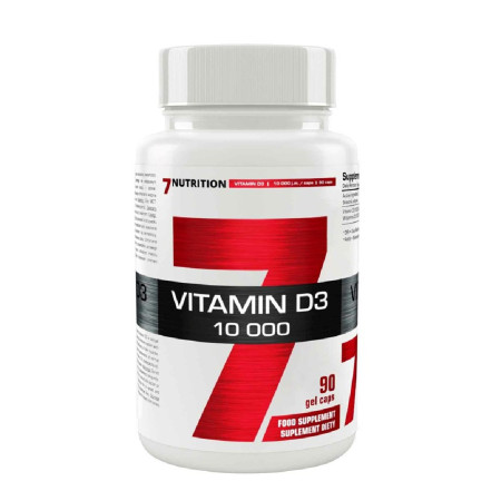 7Nutrition Vitamin D3 10000 90 tabl.