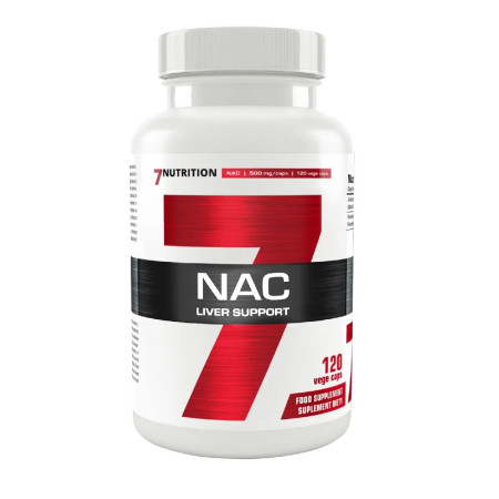 7Nutrition NAC 500mg 120 vege kaps.