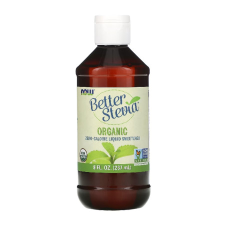 Now Better Stevia Liquid Organic 237ml