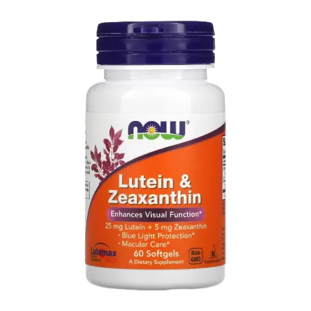 Now Lutein & Zeaxanthin 60 softgels.